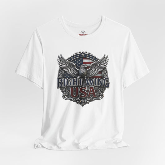 Right Wing USA Eagle T-Shirt — Patriotic Political Graphic Tee
