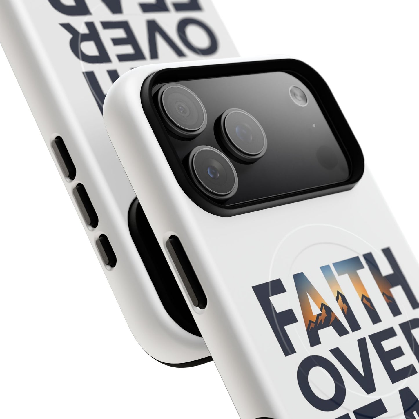 Phone Case — "Faith Over Fear" Tough Magnetic Protective Case
