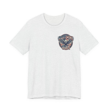 Faith Family Freedom Patriotic American Flag T-Shirt