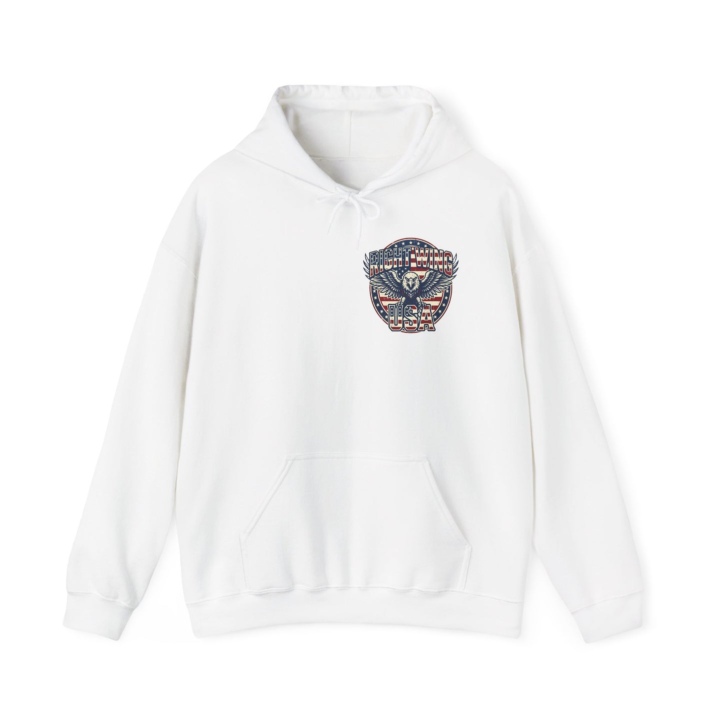 Patriotic Family Freedom Hoodie – American Flag Vintage Graphic