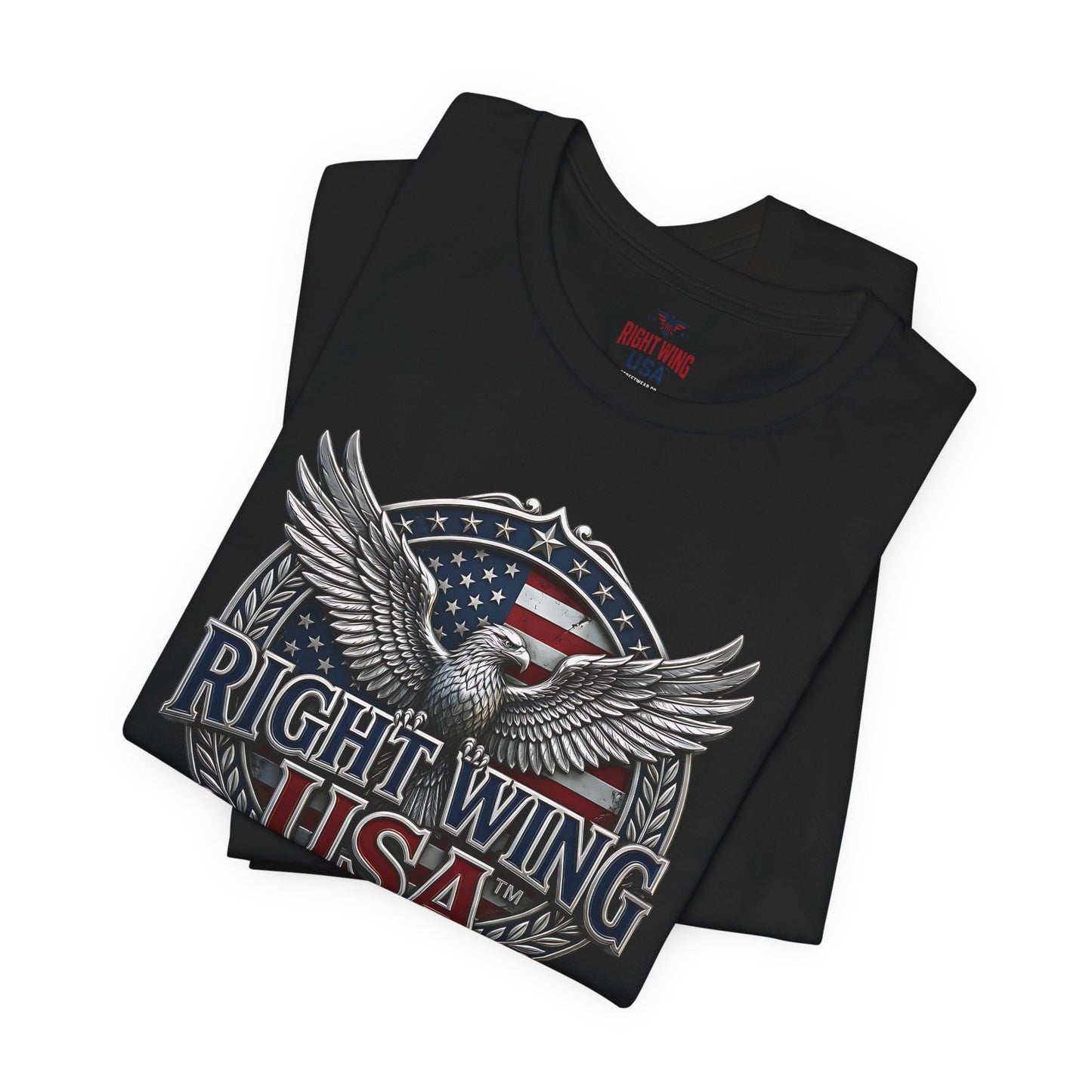 Right Wing USA Eagle T-Shirt — Patriotic Political Graphic Tee