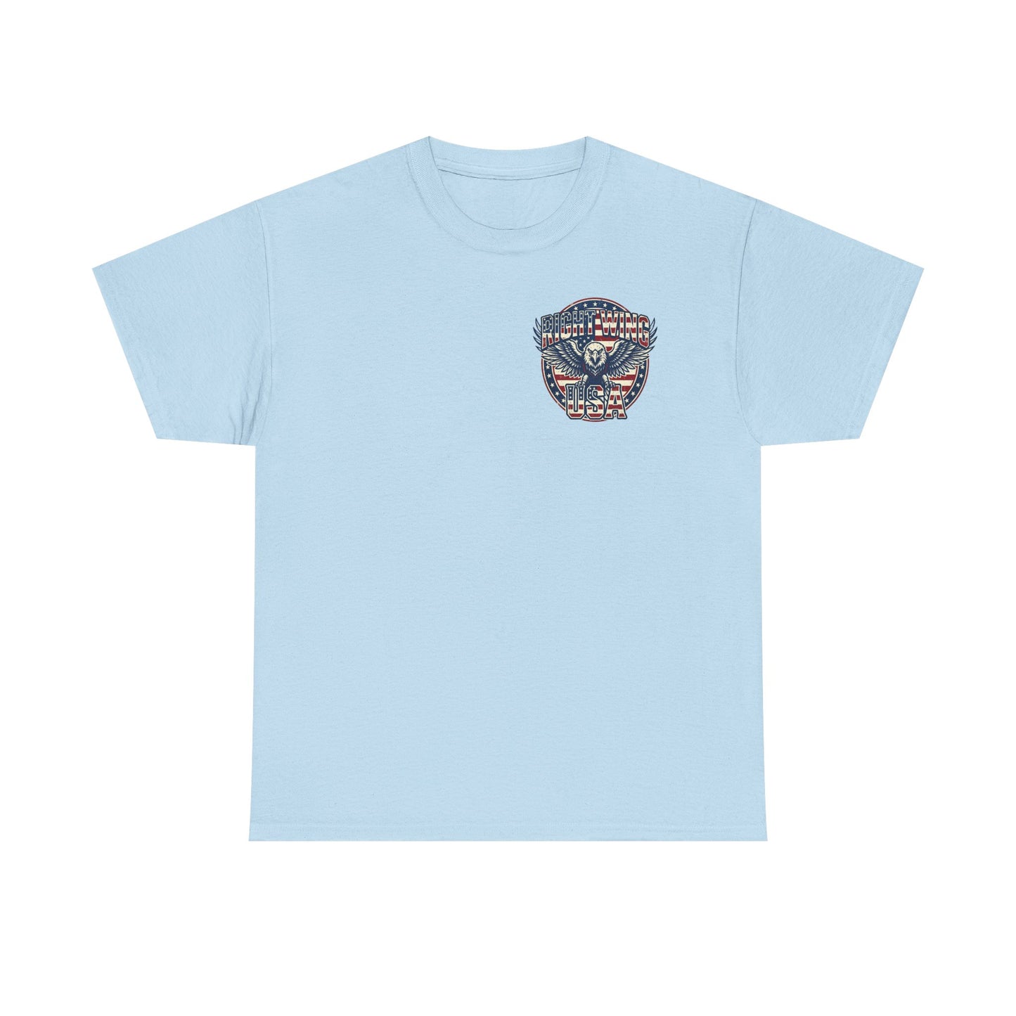 Patriotic Eagle Unisex Cotton Graphic T-Shirt