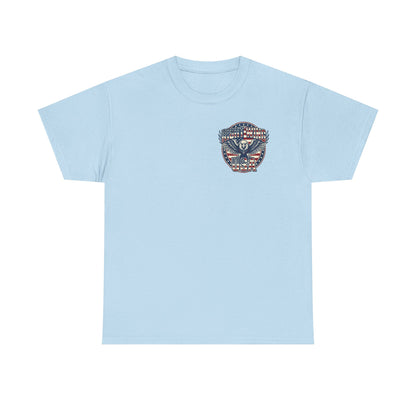 Patriotic Eagle Unisex Cotton Graphic T-Shirt