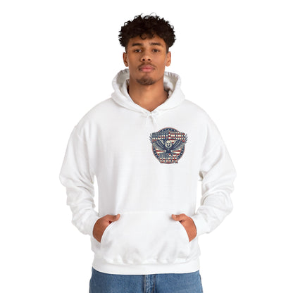 Patriotic Family Freedom Hoodie – American Flag Vintage Graphic