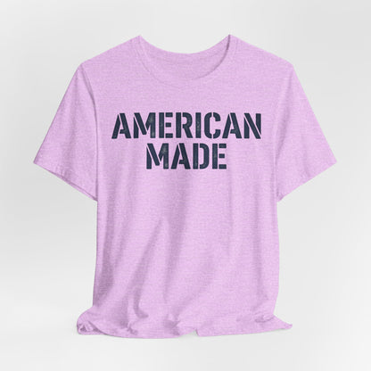 American Made Tee - Vets for Vance 2028 USA Flag T-Shirt