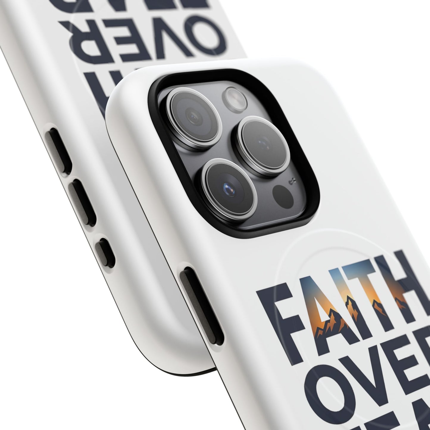 Phone Case — "Faith Over Fear" Tough Magnetic Protective Case