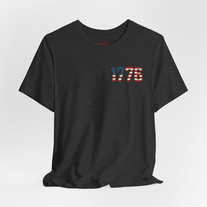 1776 We The People Patriotic Cotton Crew T-Shirt