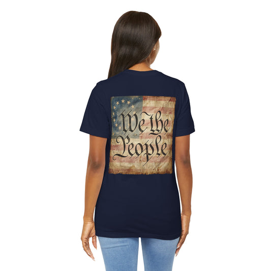 1776 We The People Patriotic Cotton Crew T-Shirt
