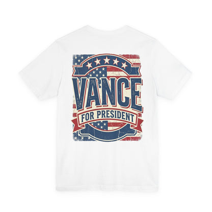 Vance for President Vintage Patriotic Tee