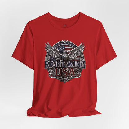 Right Wing USA Eagle T-Shirt — Patriotic Political Graphic Tee