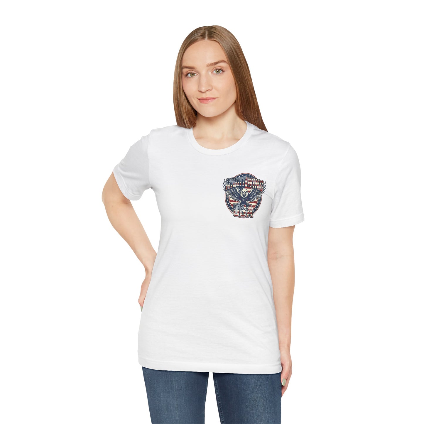 T-Shirt — "Cry Harder Liberals" Patriotic Political Tee
