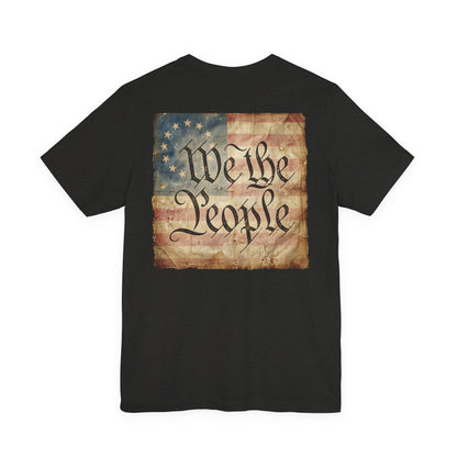 1776 We The People Patriotic Cotton Crew T-Shirt