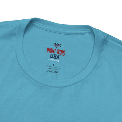 Faith Roots Family Fruits T‑Shirt — Cross Chest & Tree Back Graphic