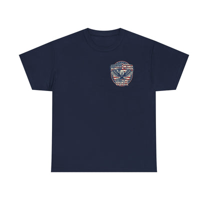 Patriotic Eagle Unisex Cotton Graphic T-Shirt