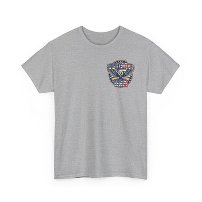 Patriotic Eagle Unisex Cotton Graphic T-Shirt