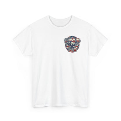 Patriotic Eagle Unisex Cotton Graphic T-Shirt