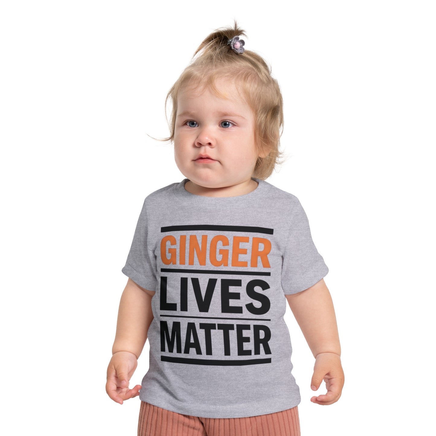 Baby T-Shirt — "Ginger Lives Matter" Funny Redhead Pride Infant Tee