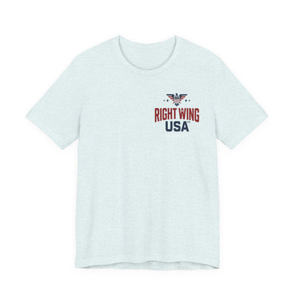 Proud American Tee — Right Wing USA Eagle Flag Patriotic T-Shirt