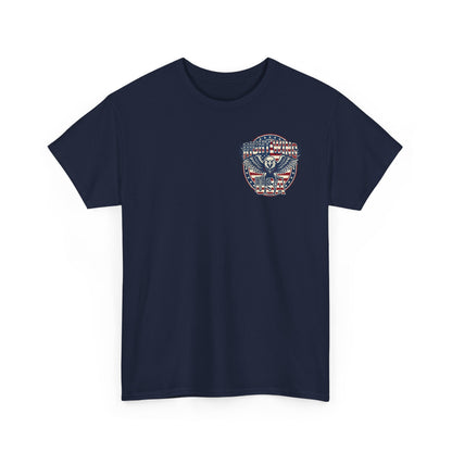 Patriotic Eagle Unisex Cotton Graphic T-Shirt
