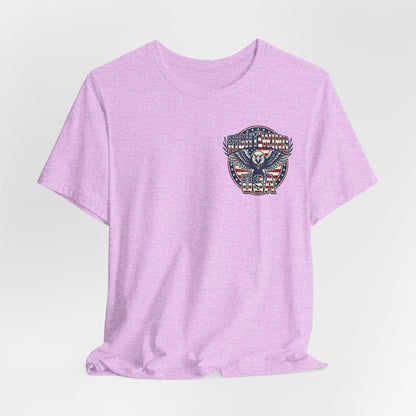 Faith Family Freedom T‑Shirt — American Flag Patriotic Tee