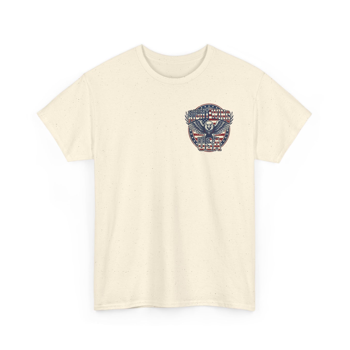 Patriotic Eagle Unisex Cotton Graphic T-Shirt