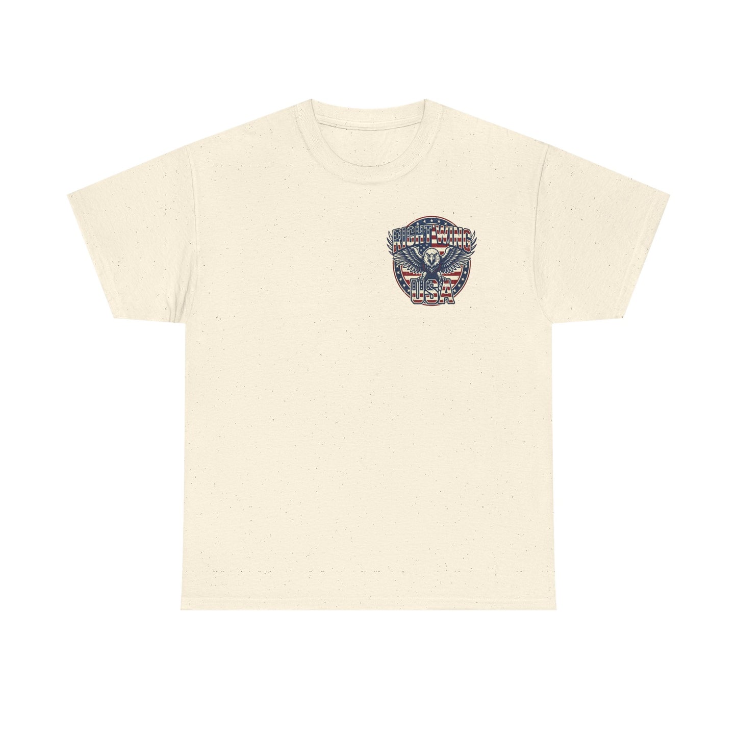 Patriotic Eagle Unisex Cotton Graphic T-Shirt