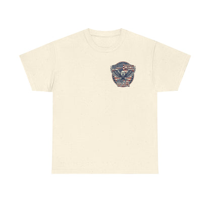 Patriotic Eagle Unisex Cotton Graphic T-Shirt