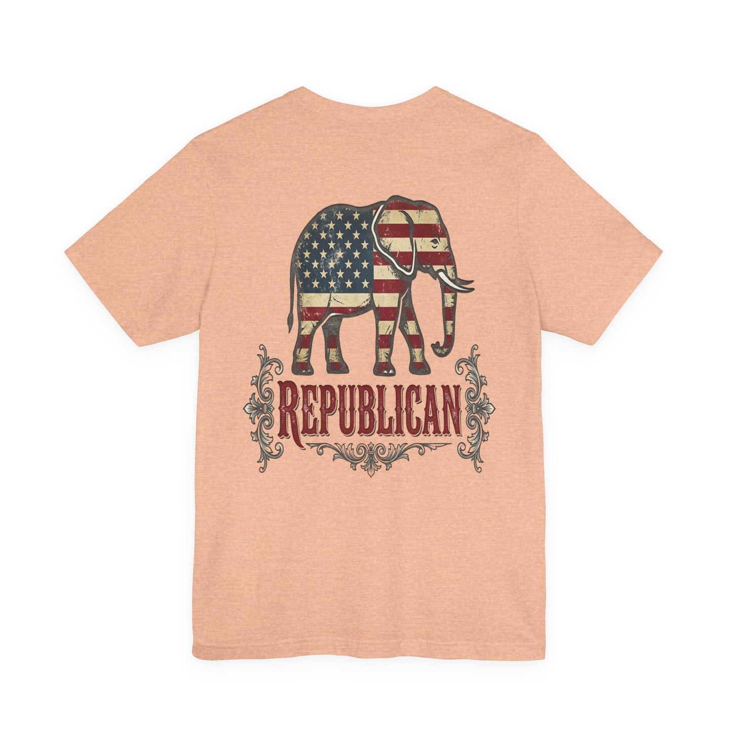 Republican Elephant Tee — Patriotic American T‑Shirt