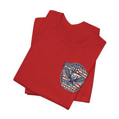 Faith Family Freedom T‑Shirt — American Flag Patriotic Tee