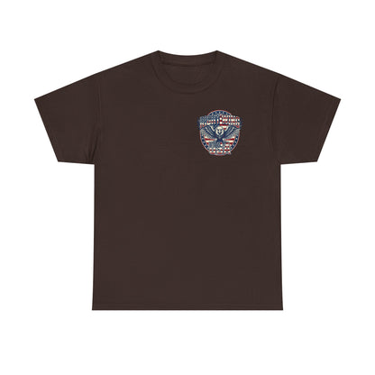 Patriotic Eagle Unisex Cotton Graphic T-Shirt