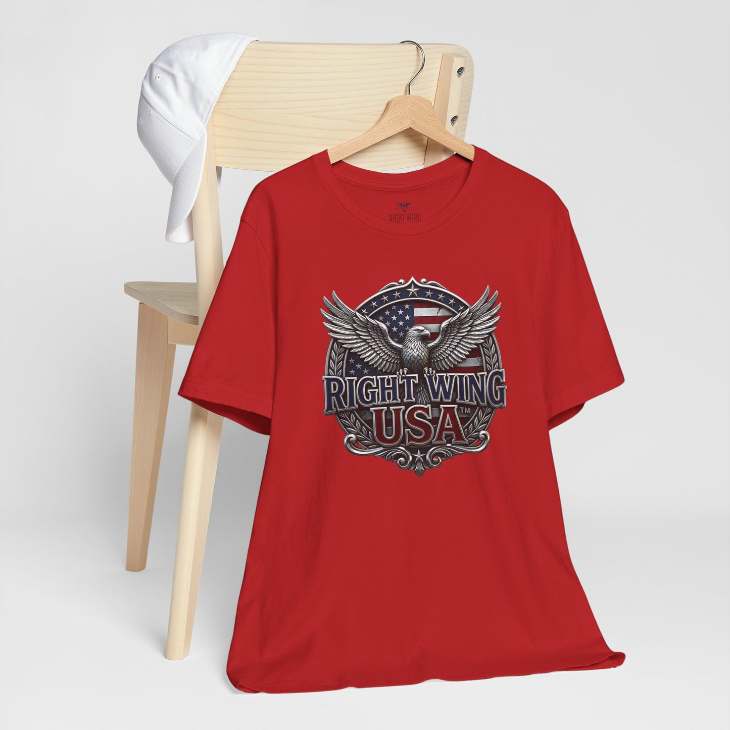 Right Wing USA Eagle T-Shirt — Patriotic Political Graphic Tee