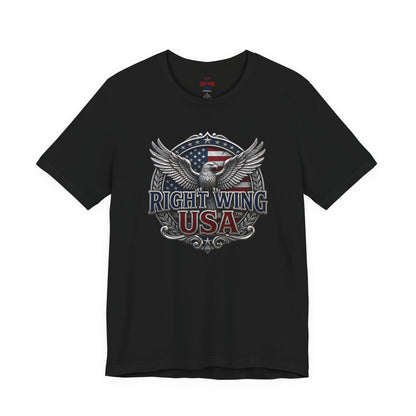 Right Wing USA Eagle T-Shirt — Patriotic Political Graphic Tee