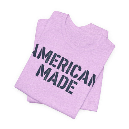 American Made Tee - Vets for Vance 2028 USA Flag T-Shirt