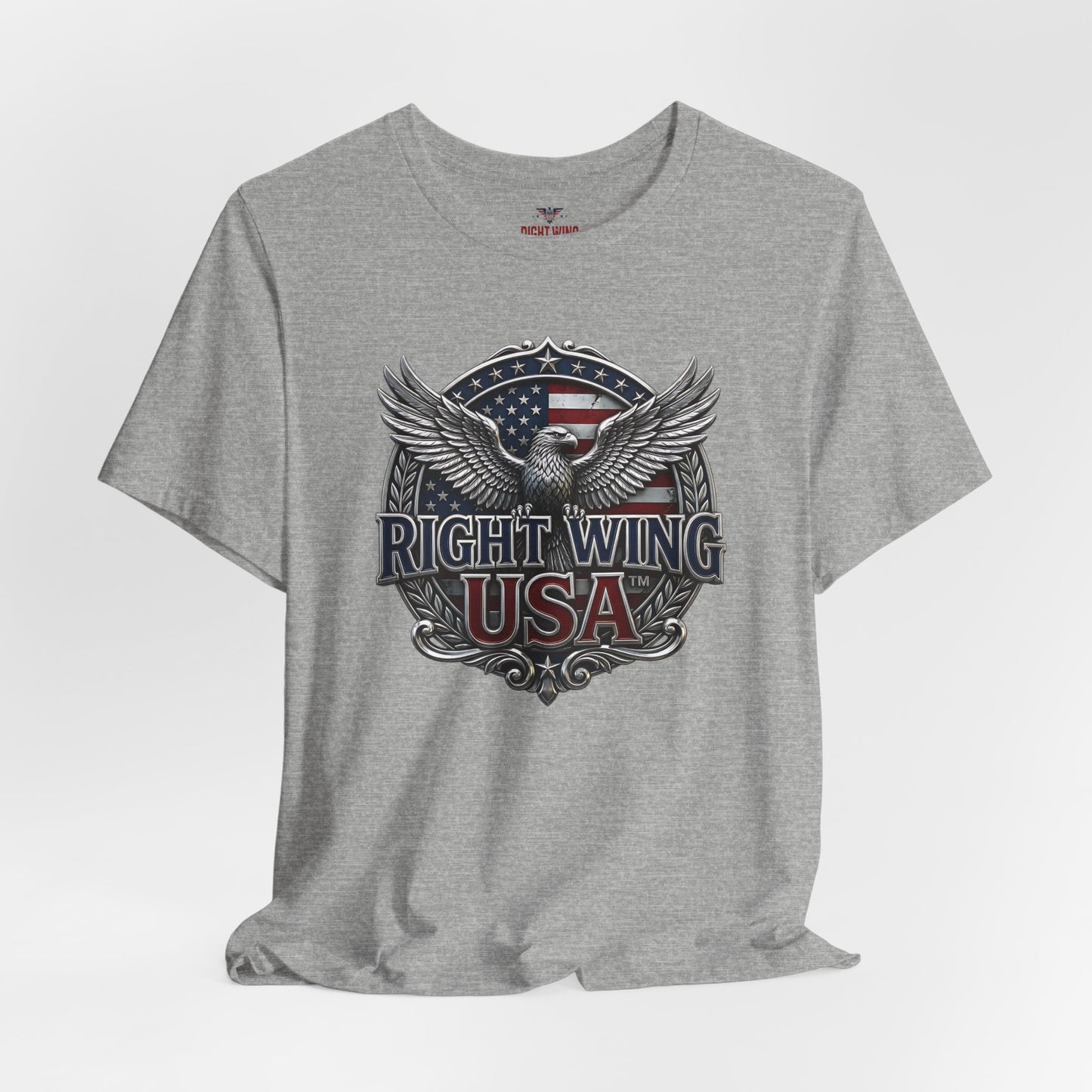 Right Wing USA Eagle T-Shirt — Patriotic Political Graphic Tee