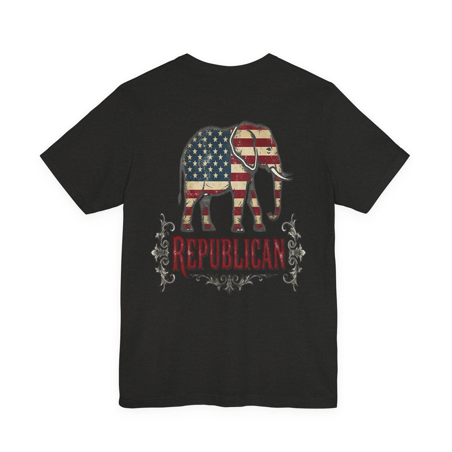 Republican Elephant Tee — Patriotic American T‑Shirt