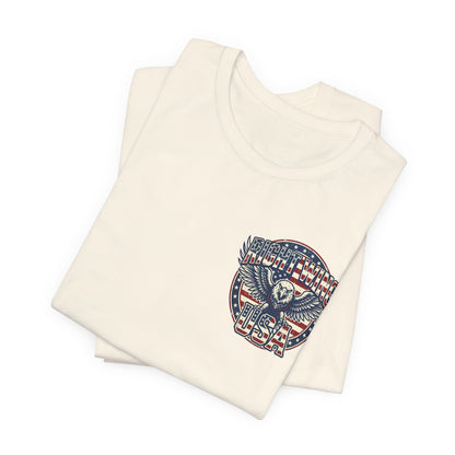 Faith Family Freedom Patriotic American Flag T-Shirt