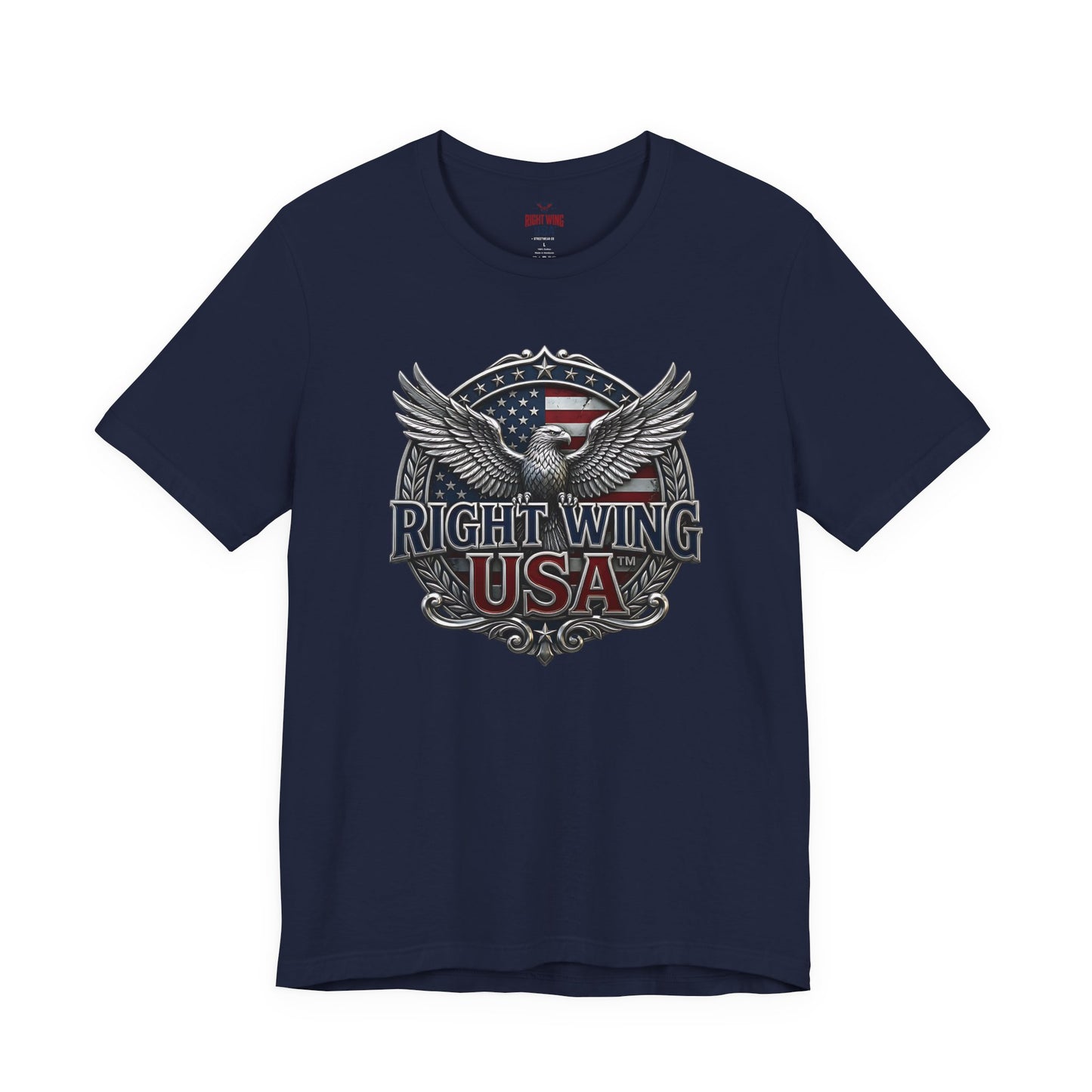 Right Wing USA Eagle T-Shirt — Patriotic Political Graphic Tee