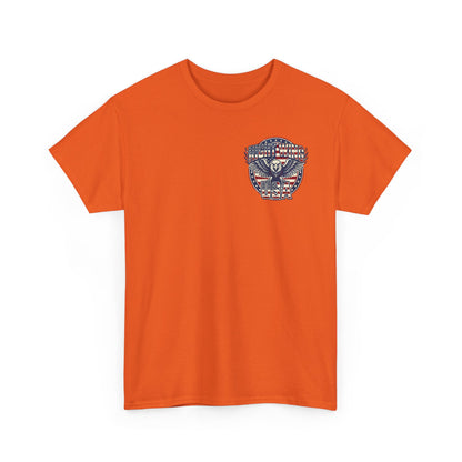 Patriotic Eagle Unisex Cotton Graphic T-Shirt