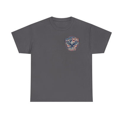 Patriotic Eagle Unisex Cotton Graphic T-Shirt
