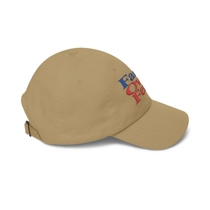 Faith Over Fear Dad Cap – Inspirational Christian Baseball Hat