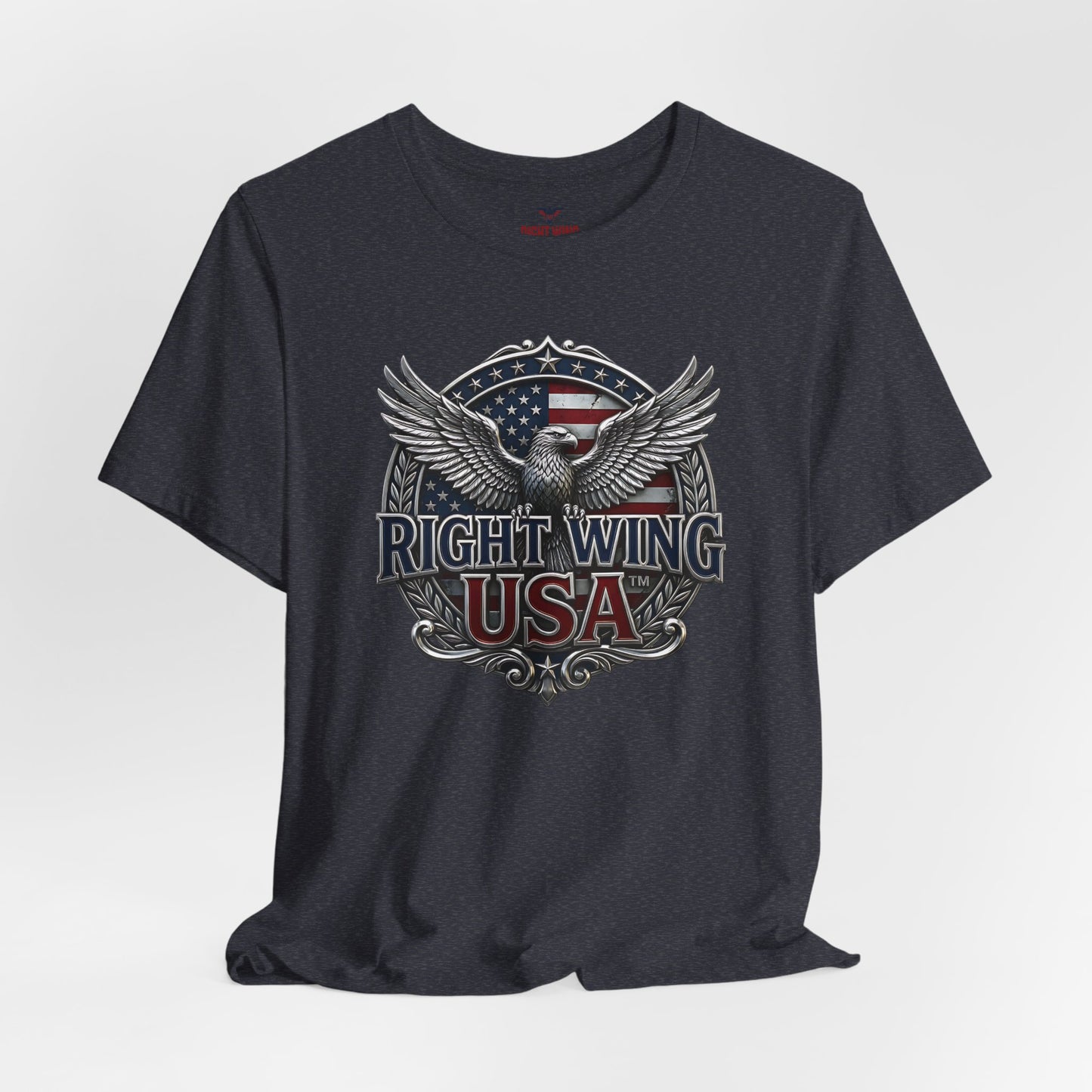 Right Wing USA Eagle T-Shirt — Patriotic Political Graphic Tee