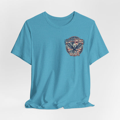 Jesus Is King Patriotic Christian T-Shirt