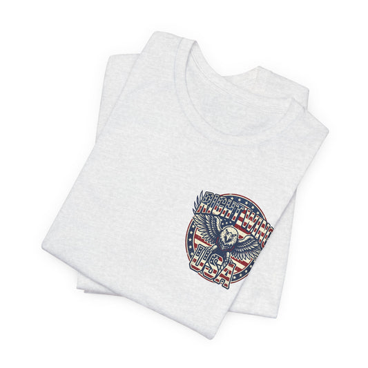 Faith Family Freedom T‑Shirt — American Flag Patriotic Tee