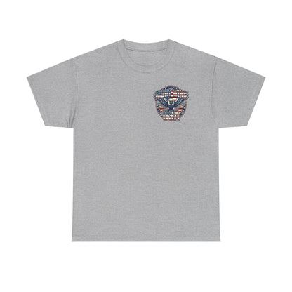 Patriotic Eagle Unisex Cotton Graphic T-Shirt