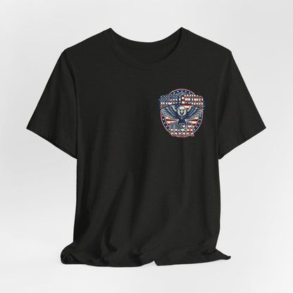 Jesus Is King Patriotic Christian T-Shirt