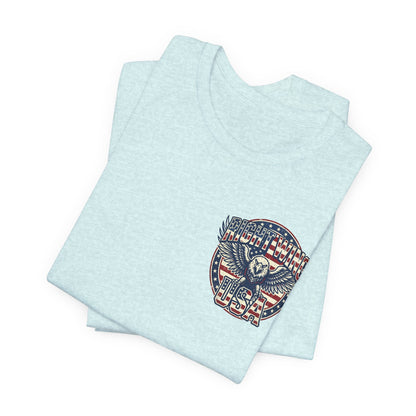 Faith Family Freedom Patriotic American Flag T-Shirt