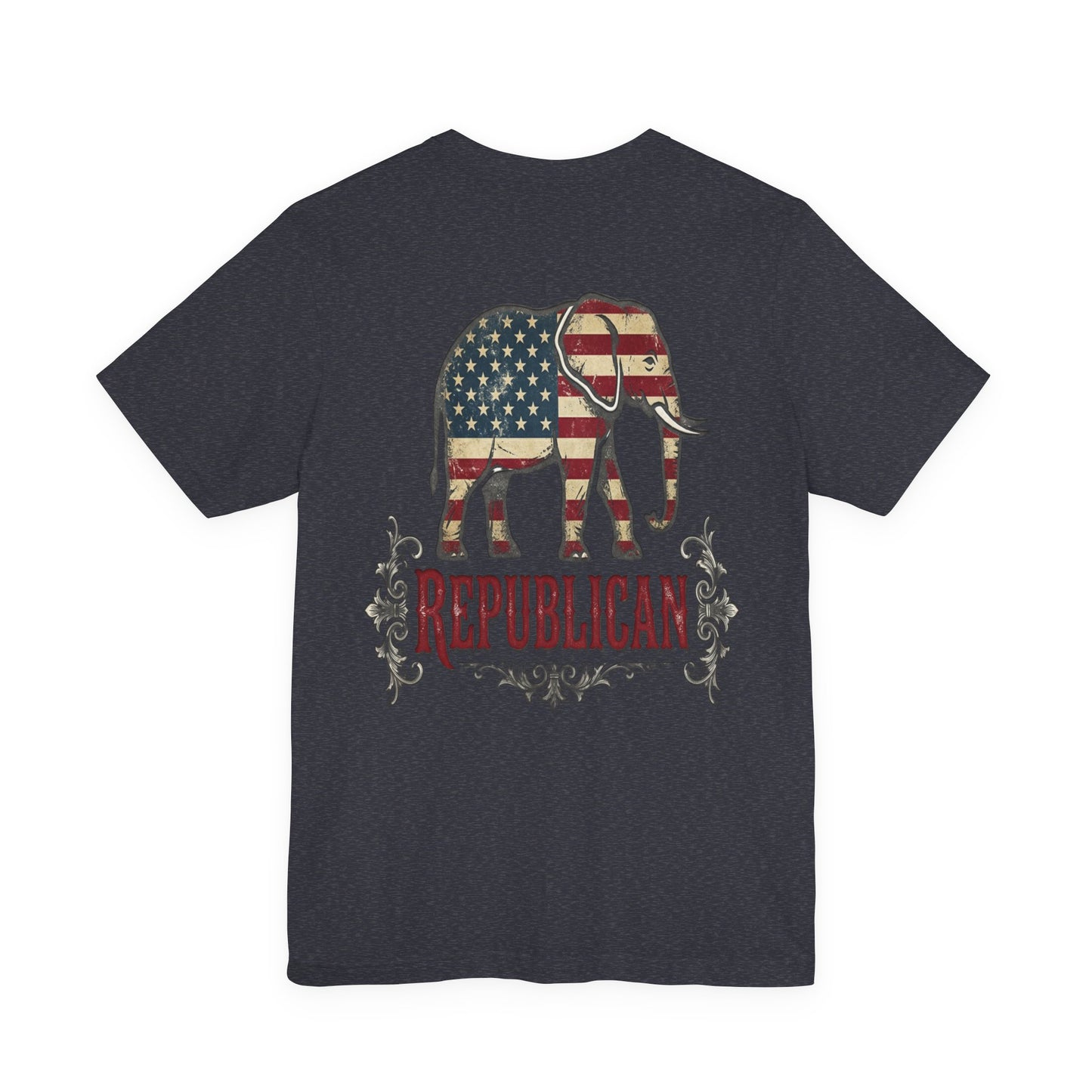 Republican Elephant Tee — Patriotic American T‑Shirt