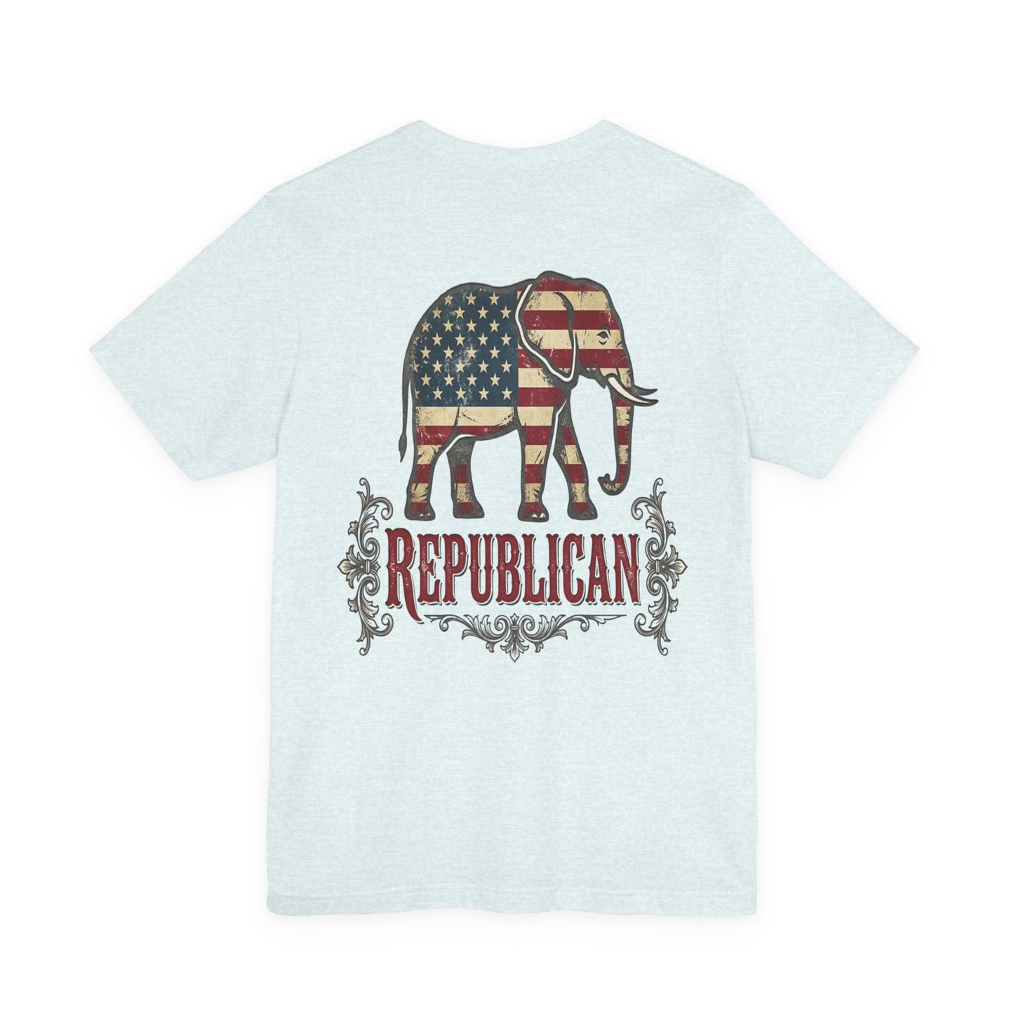 Republican Elephant Tee — Patriotic American T‑Shirt