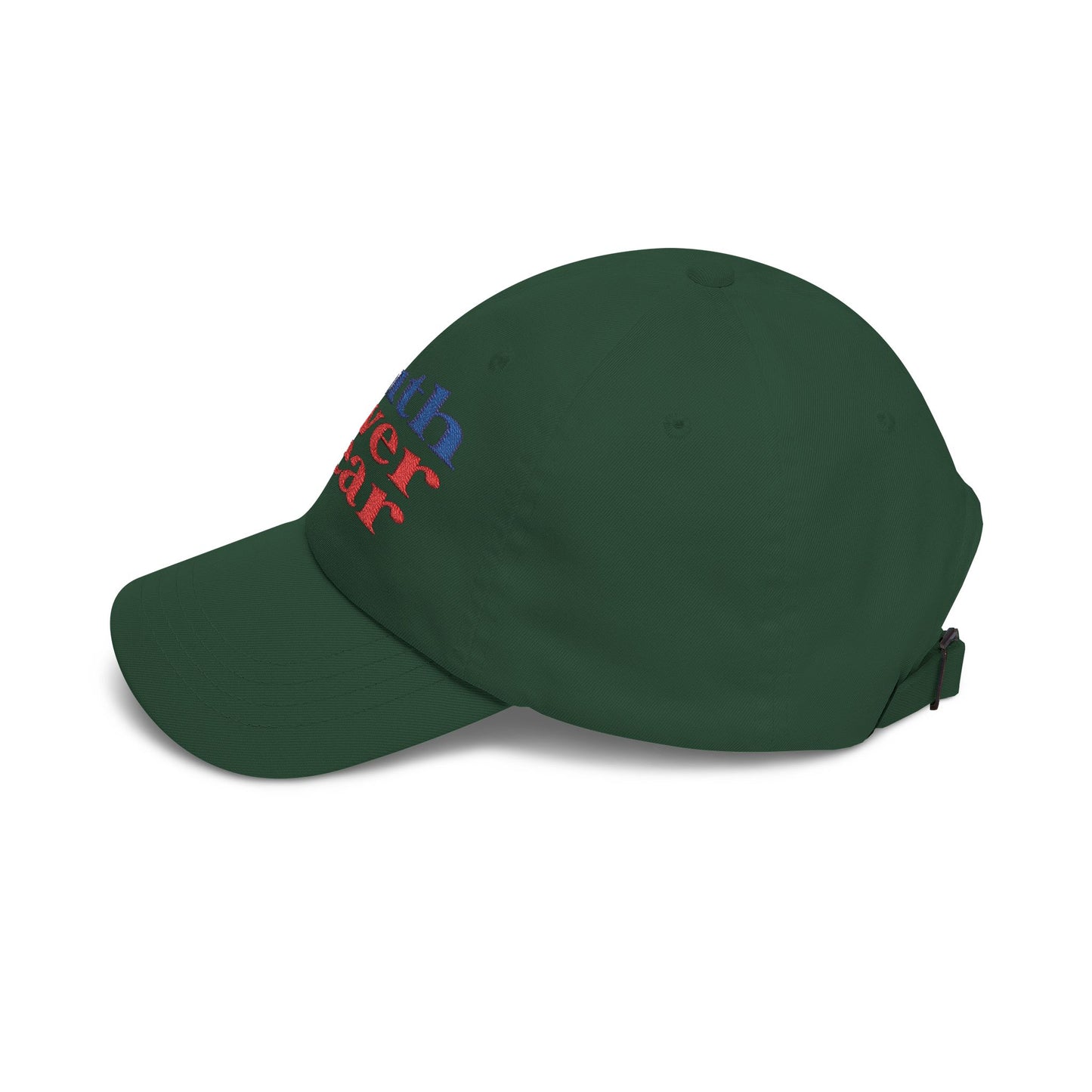 Faith Over Fear Dad Cap – Inspirational Christian Baseball Hat
