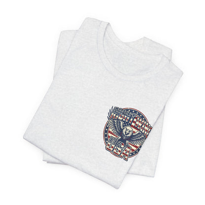 Faith Family Freedom Patriotic American Flag T-Shirt